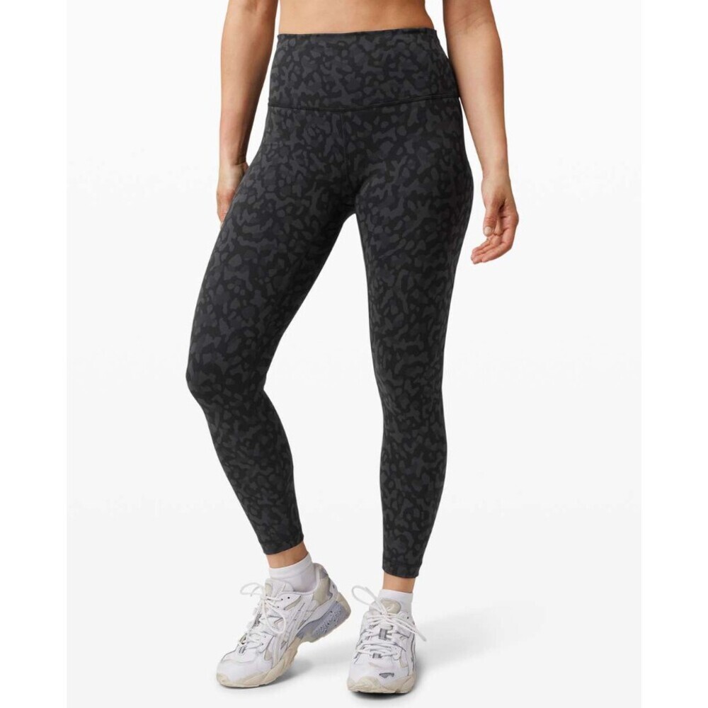 Lululemon Wunder Train High-Rise Tight 25" Formation Camo Deep Coal Multi 10